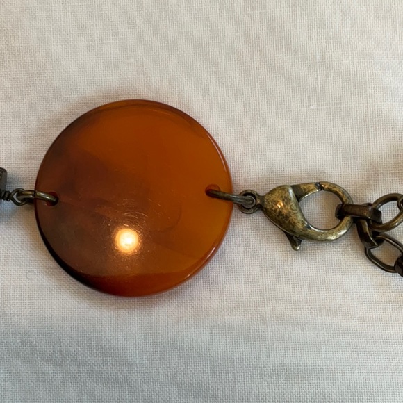 Talbots faux tortoise chain belt - Picture 4 of 6